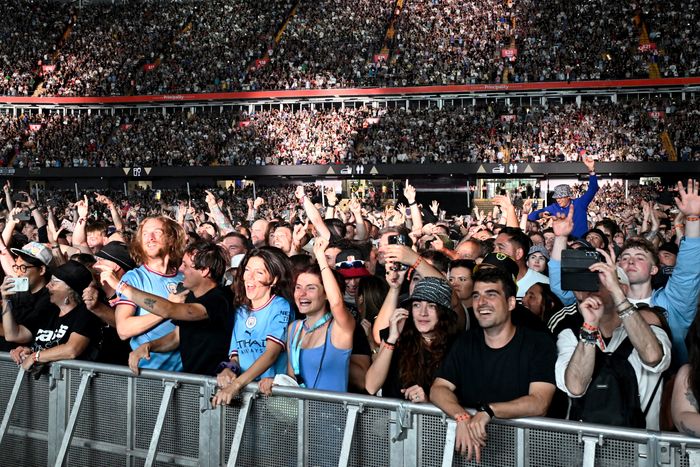 Beers, Bucket Hats, and Brotherhood at the  Oasis Reunion Show in Wales