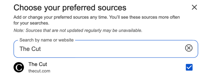You Can Make It So You See Cut Articles First in Google