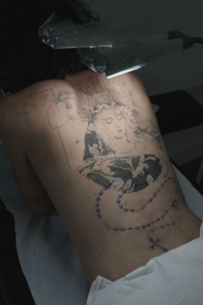 The London-Based Tattoo Artist Known for Her Crochet Designs