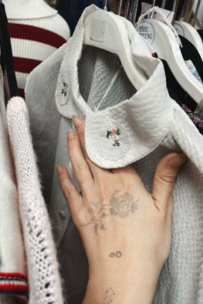 The London-Based Tattoo Artist Known for Her Crochet Designs