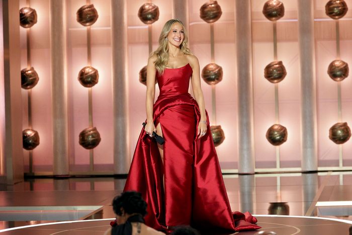 All the Dresses Nikki Glaser Wore During the Golden Globes